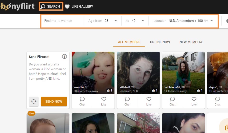 EbonyFlirt è un servizio legittimo o truffa?