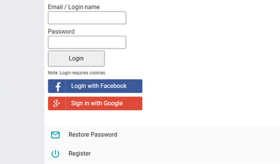 Sign-Up & Login Process