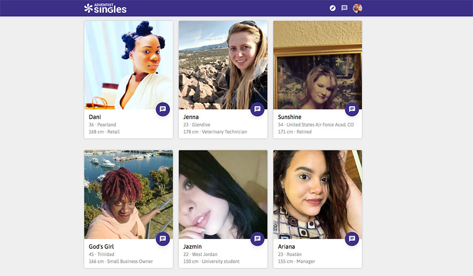 Características del sitio web de citas para solteros adventistas