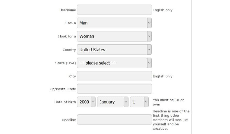 Processo di registrazione e accesso