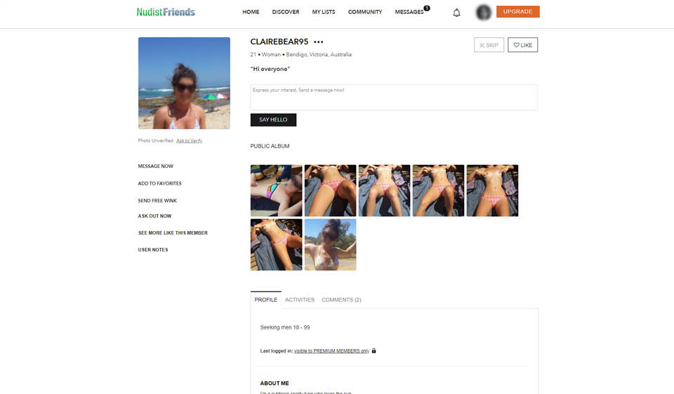 Members Structure and Activities