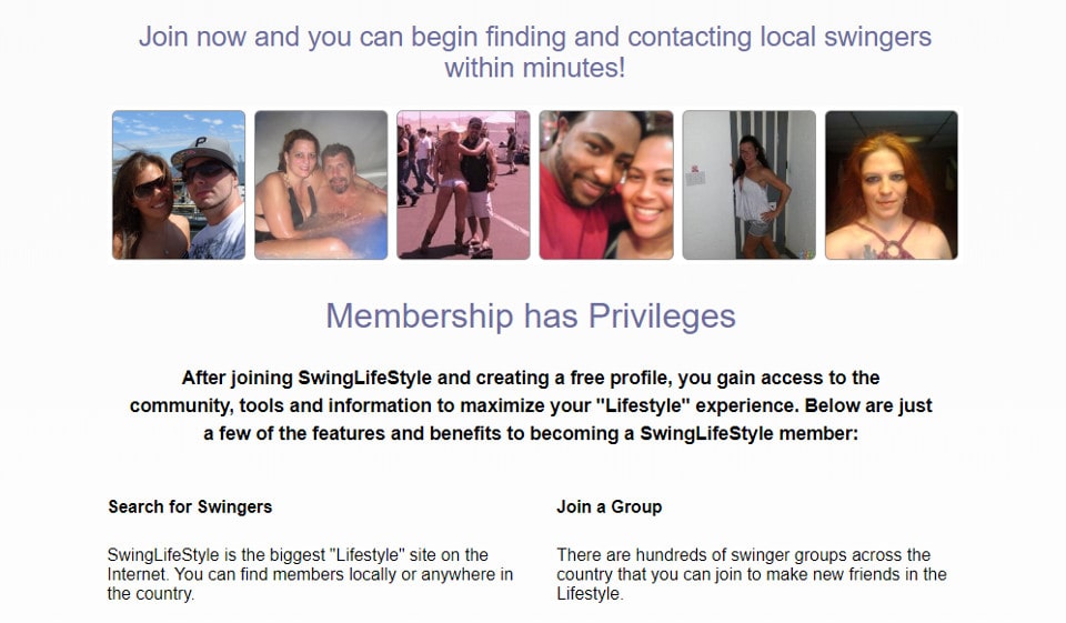 The Swing LifeStyle Websiteās Unique Features
